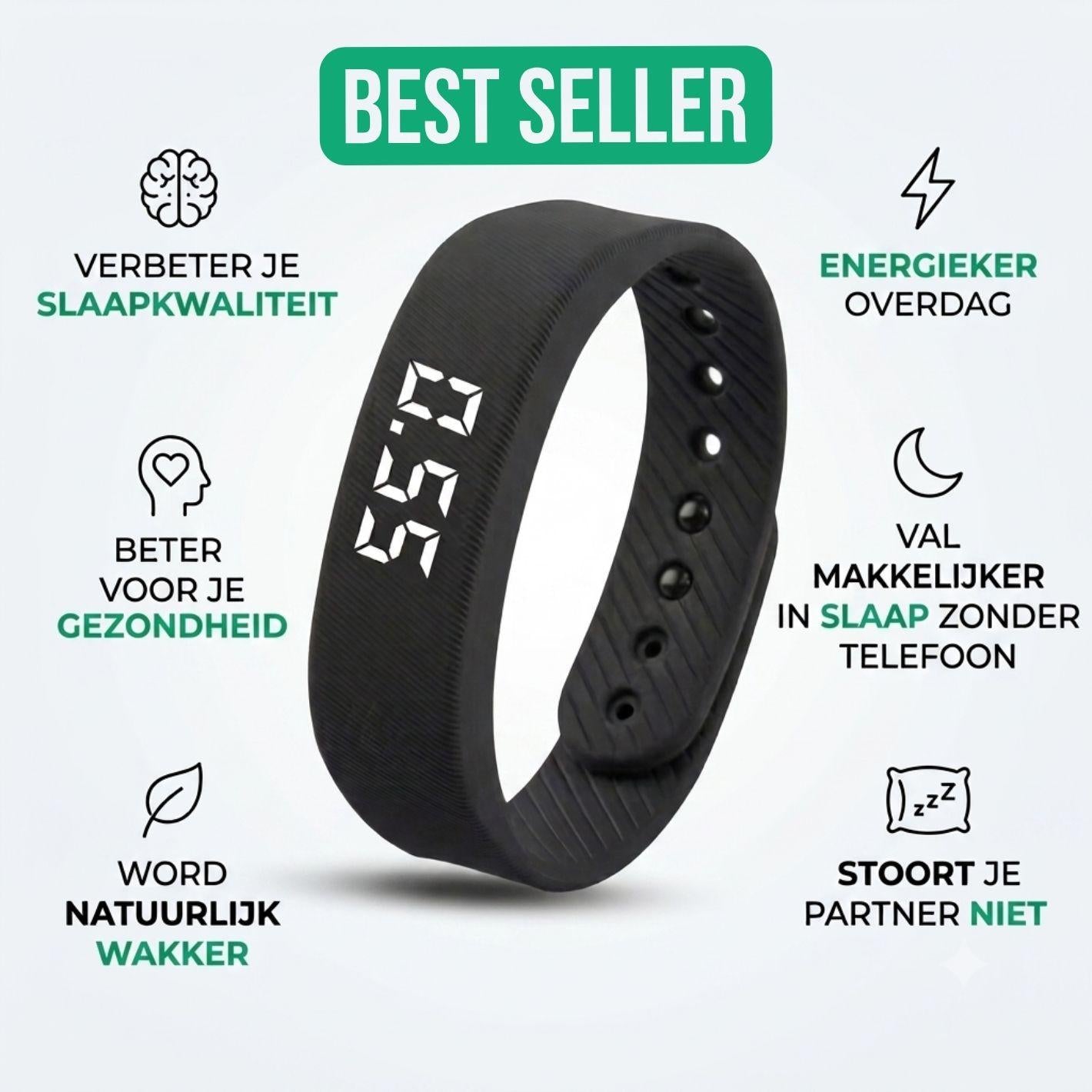 WakePulse™ Trillingswekker Horloge