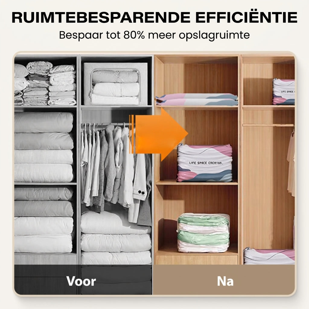 Pompvrij vacuumontwerp