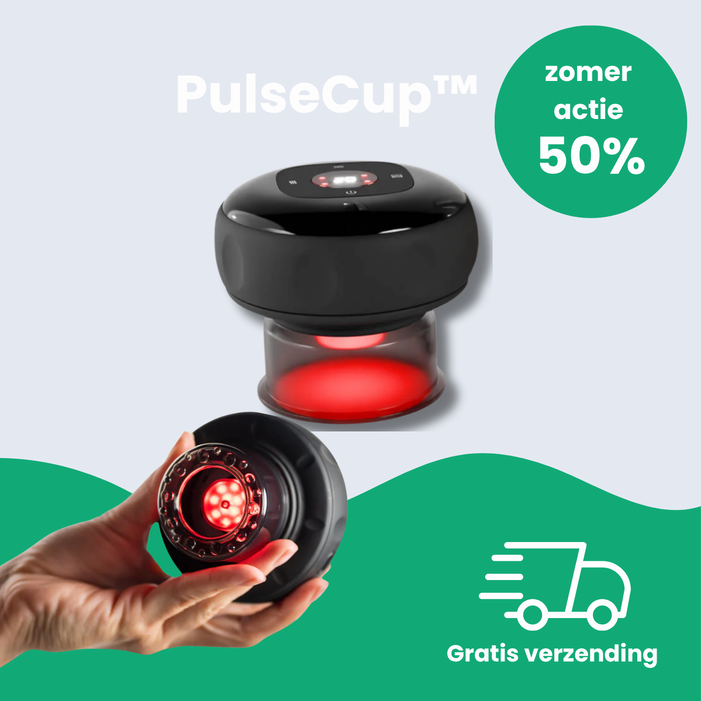 PulseCup™ Cupping Massage Apparaat