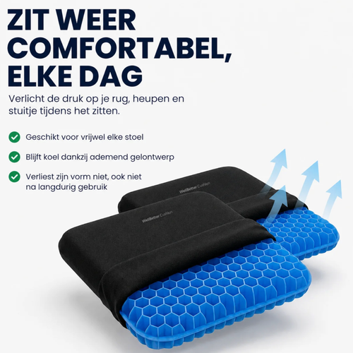 OrthoSeat™ Gel Zitkussen