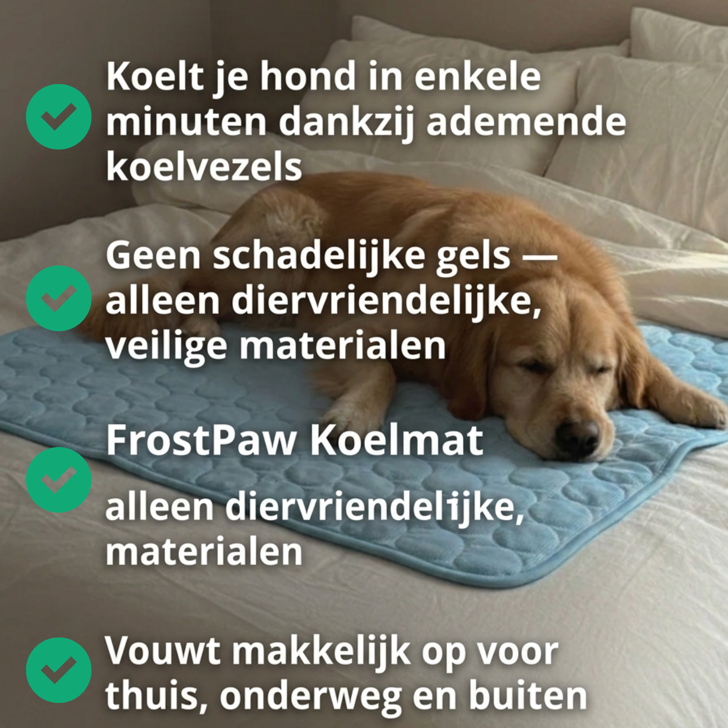 FrostPaw™ Zelfkoelende Hondenmat