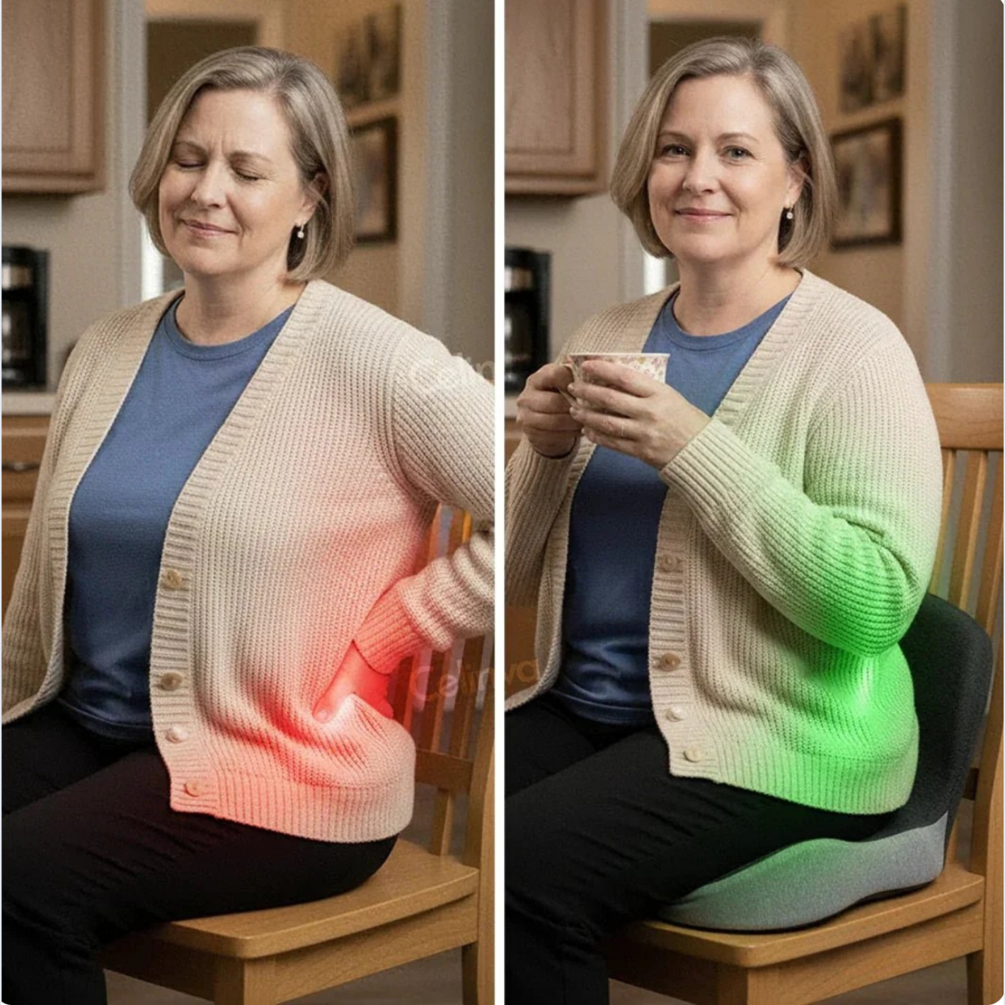 CoreLift™ Ergonomisch Zitkussen