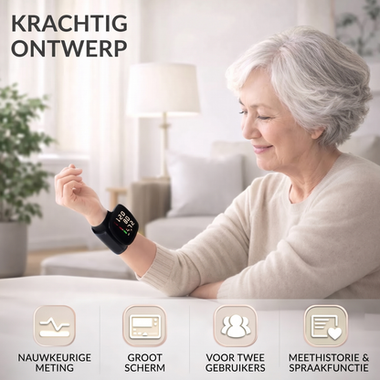 PulseCare™ Bloeddrukmeter voor de Pols