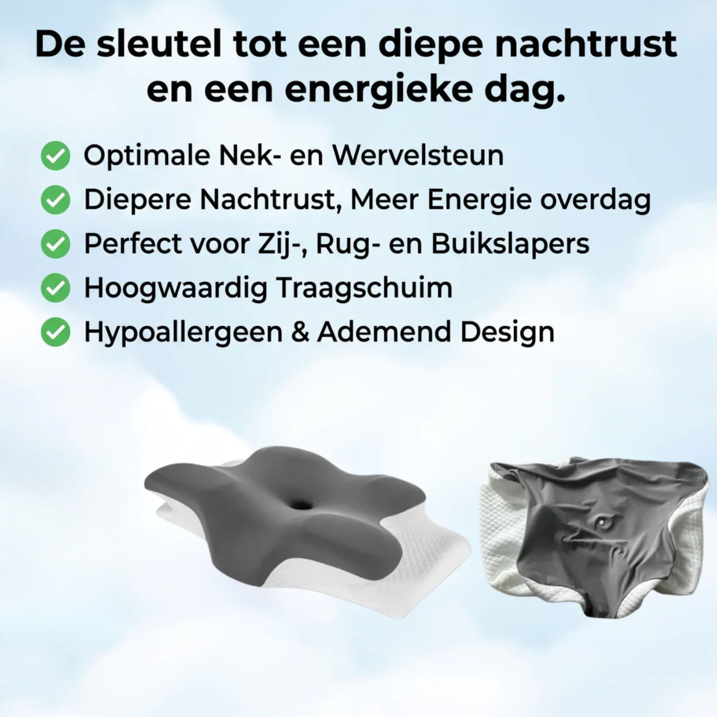 NexaRest™ Ergonomisch Nekkussen