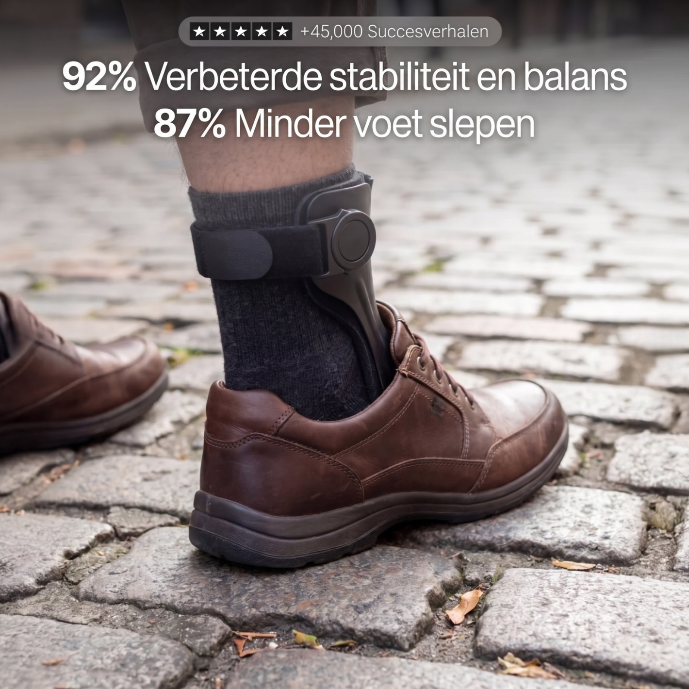 Delvra™ AFO Voetheffer Brace