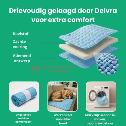 FrostPaw™ Zelfkoelende Hondenmat