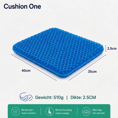 OrthoSeat™ Gel Zitkussen
