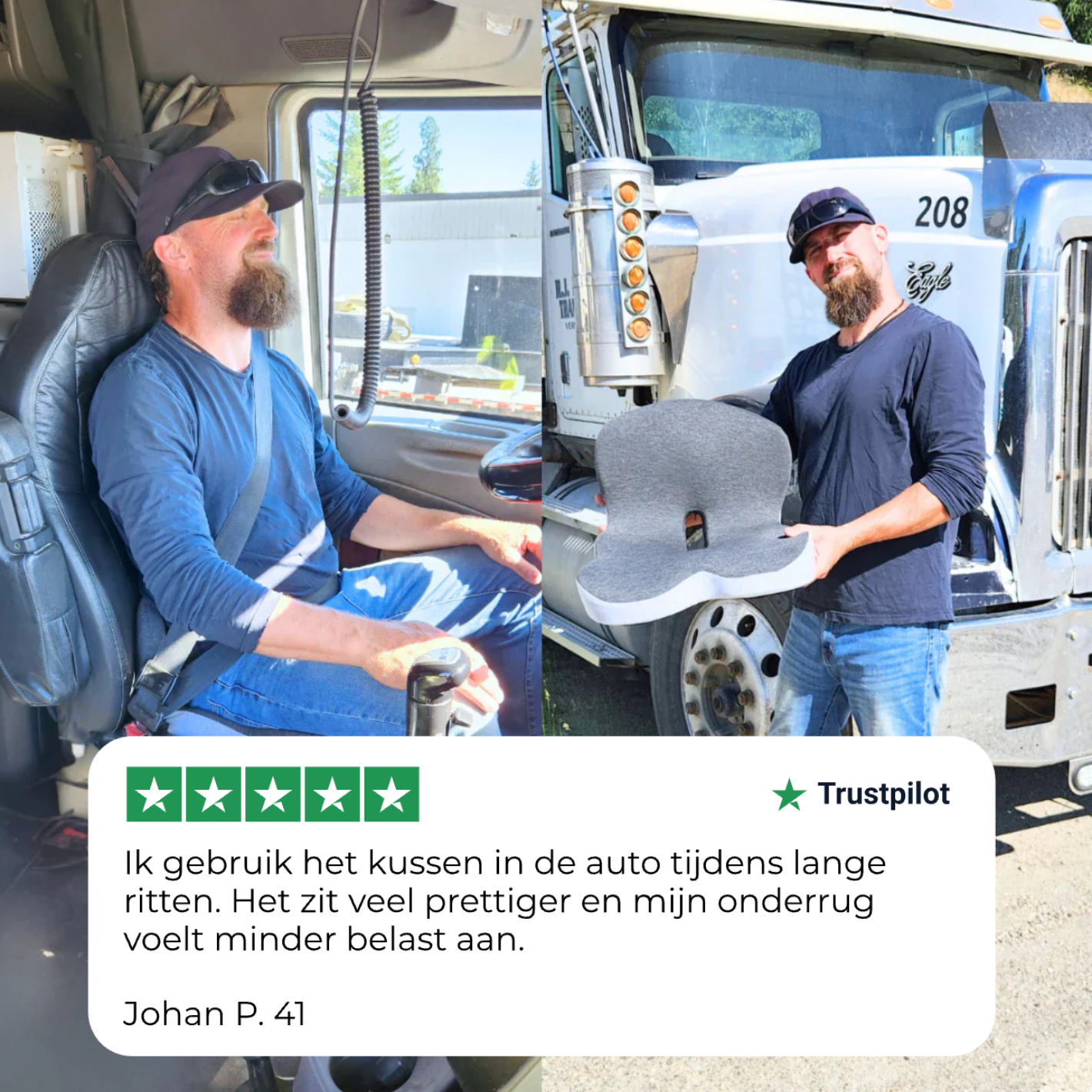 CoreLift™ Ergonomisch Zitkussen