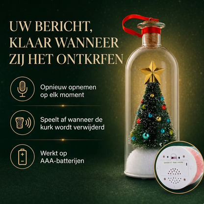 Delvra™ Kerstboom met Ingesproken Boodschap
