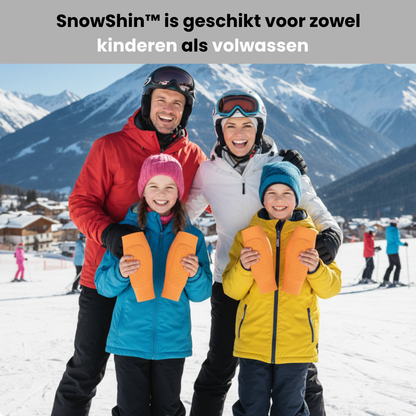 SnowShin™ — Scheenbescherming voor skischoenen