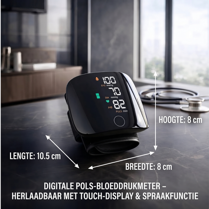 PulseCare™ Bloeddrukmeter voor de Pols