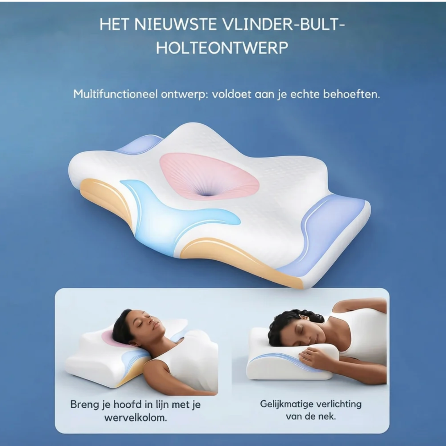 NexaRest™ Ergonomisch Nekkussen