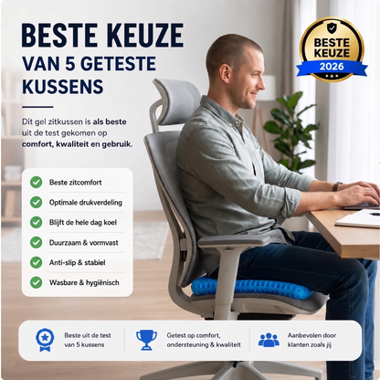 OrthoSeat™ Gel Zitkussen