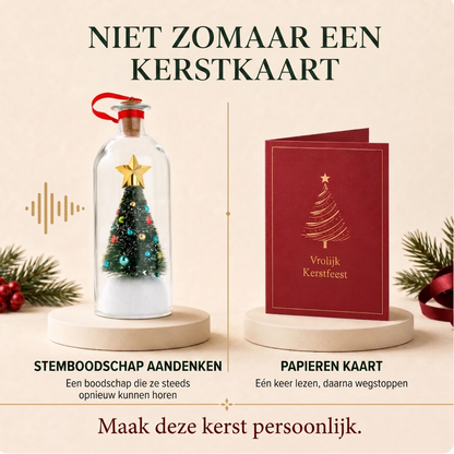 Delvra™ Kerstboom met Ingesproken Boodschap