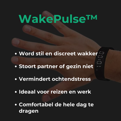 WakePulse™ Trillingswekker Horloge