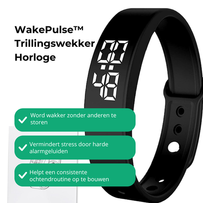 WakePulse™ Trillingswekker Horloge