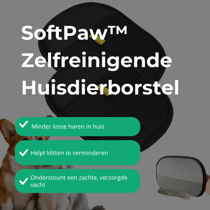 SoftPaw™ Zelfreinigende Huisdierborstel
