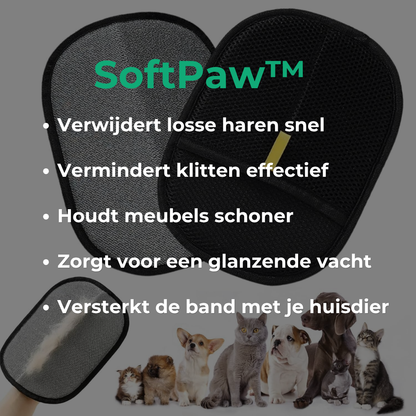 SoftPaw™ Zelfreinigende Huisdierborstel